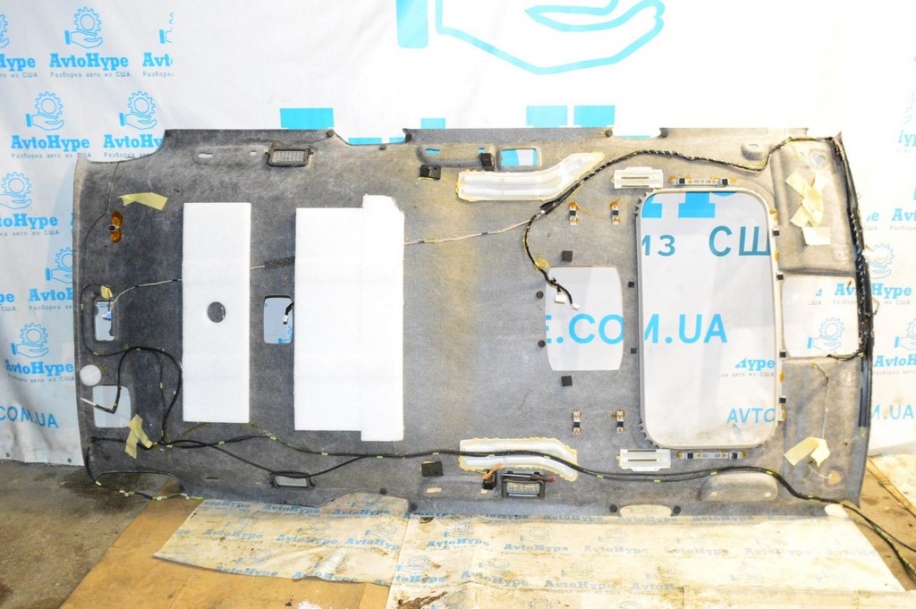 Обшивка потолка Toyota Sequoia 2008-2022 (01) есть залом — фото 4