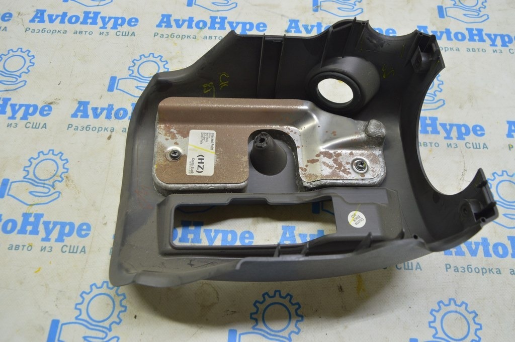 Обшивка рулевой колонки Hyundai Sonata 11-15 черный — фото 4