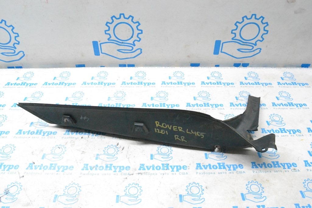 Обшивка верхней двери багажника правая Land Rover Range Rover L405 13-17 черн