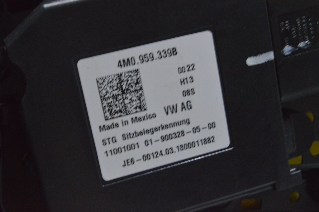 Occupant Sensor Module VW Jetta 19- (02)