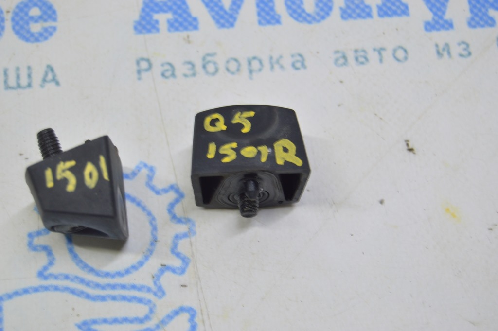 Отбойник двери багажника левый Audi Q5 8R 09-17 на крышке, верхний — фото 3