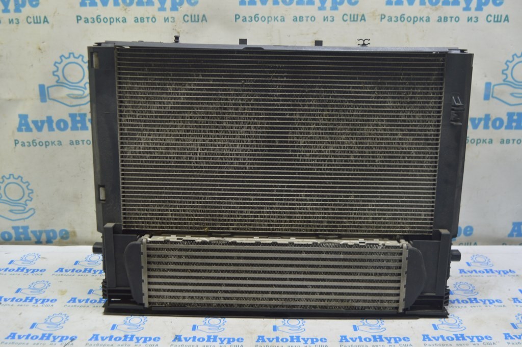 Пачка радиаторов в сборе BMW 328i F30 12-19 под датчик (02)
