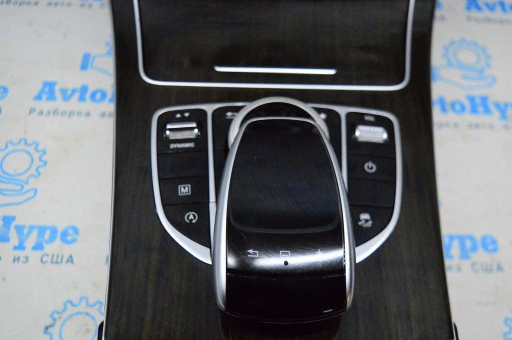 Панель кнопок на блоке упр мультимедиа (джойстике) лев Mercedes GLC X253 16- (01)