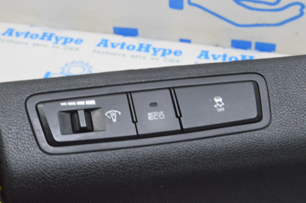 Панель кнопок с управлением подсветки приборов Hyundai Sonata 11-15 черн, тип 1