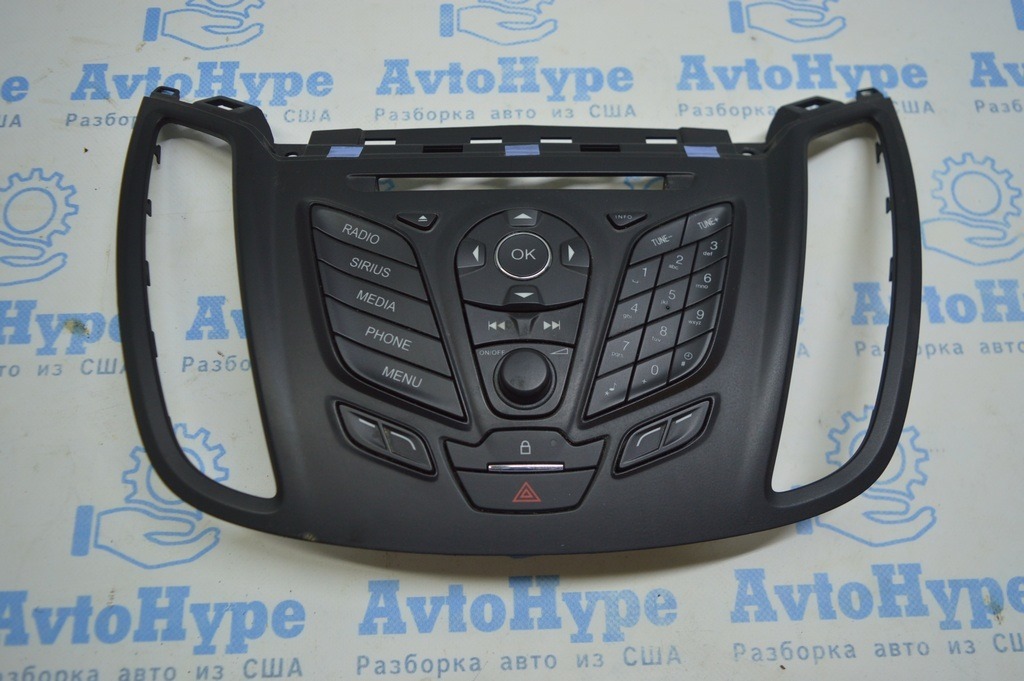 Панель управления магнитофоном Ford Escape MK3 13-16 дорест тип 1 (10)