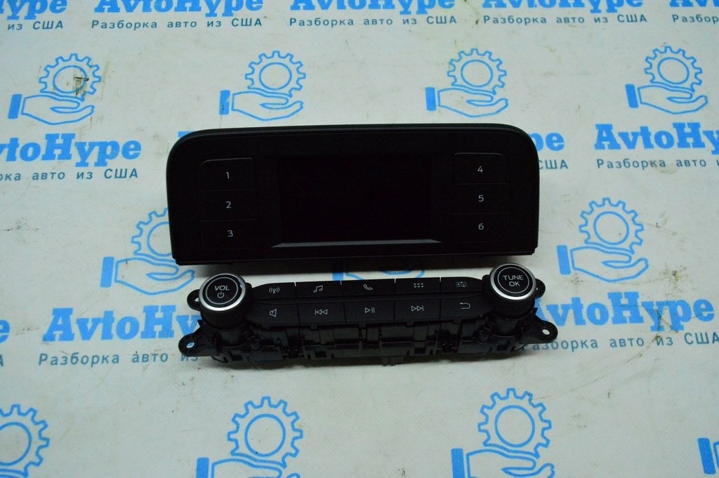 Панель управления магнитофоном Ford Escape MK4 20- 2 ряда кнопок (01)
