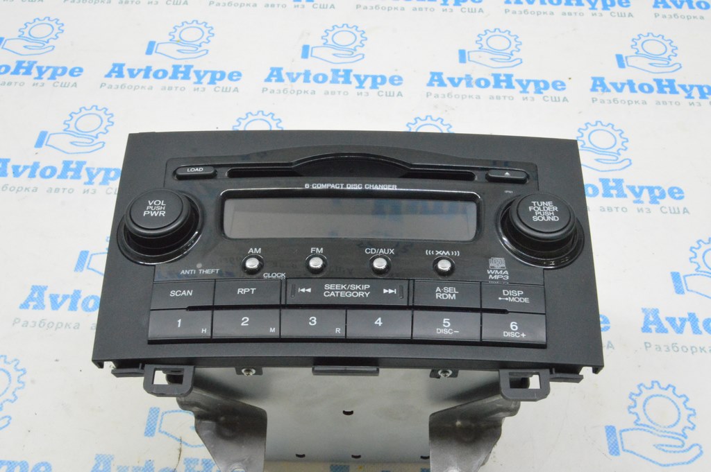 Панель управления магнитофоном Honda CRV 07-09 (01) царапины