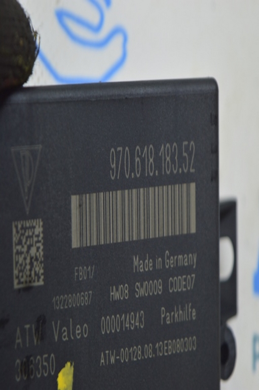 Parking Aid Assist Control Unit Module Porsche Panamera 10-16 (01) — фото 3