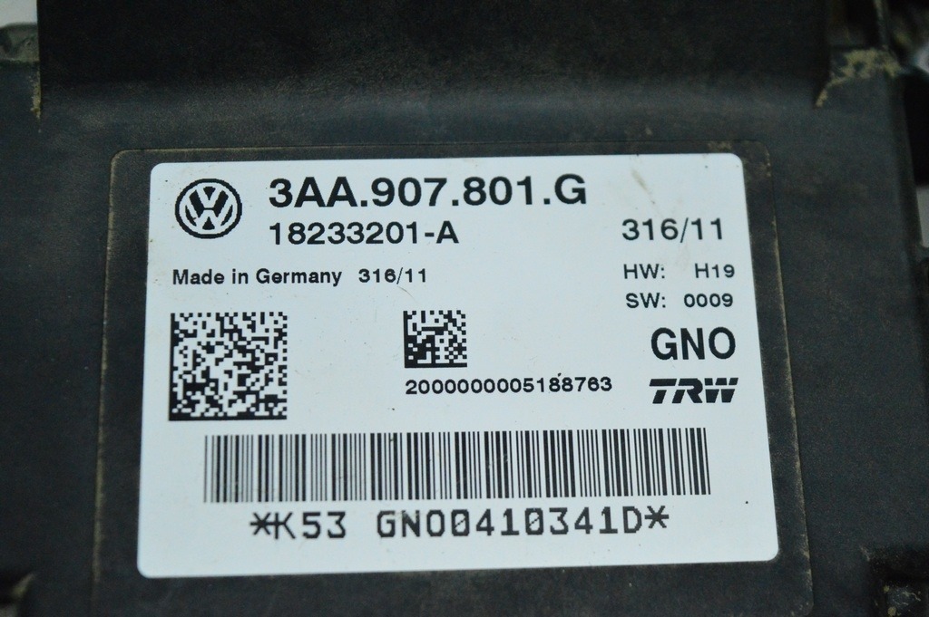 Parking Brake Control VW Tiguan 09-17 (07) — фото 2