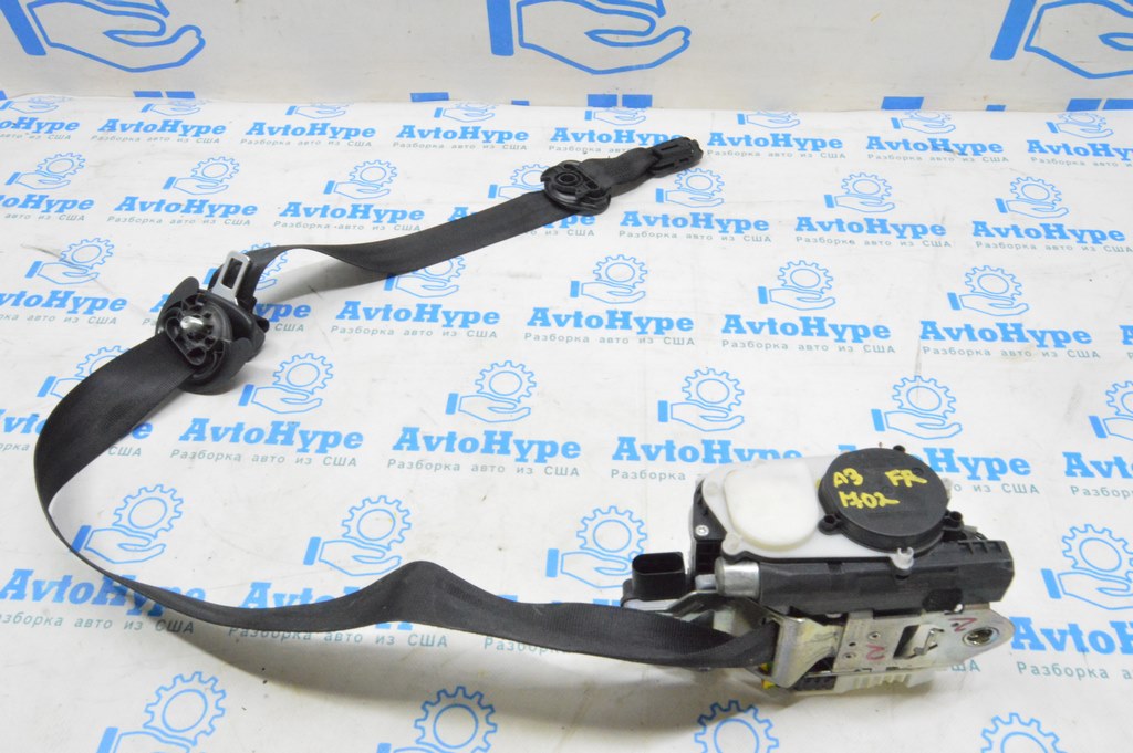 Пассажирский ремень безопасности Audi A3 8V 15-16 4d черный