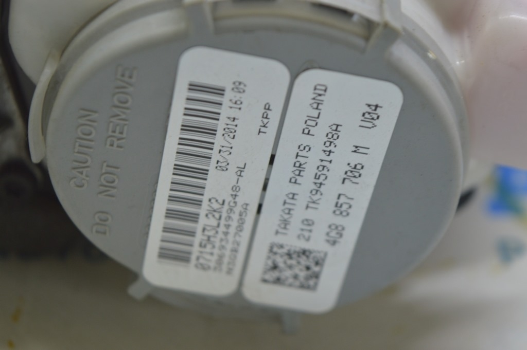 Пассажирский ремень безопасности Audi A6 C7 12-18 черн — фото 3