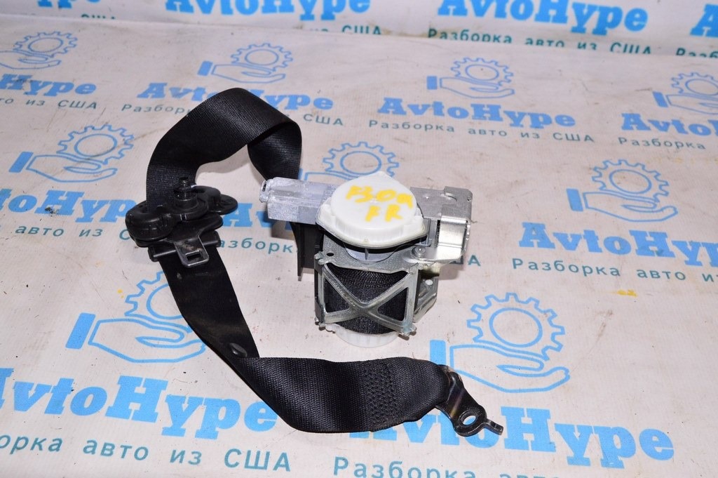 Пассажирский ремень безопасности BMW 3 F30 12-19 чёрн