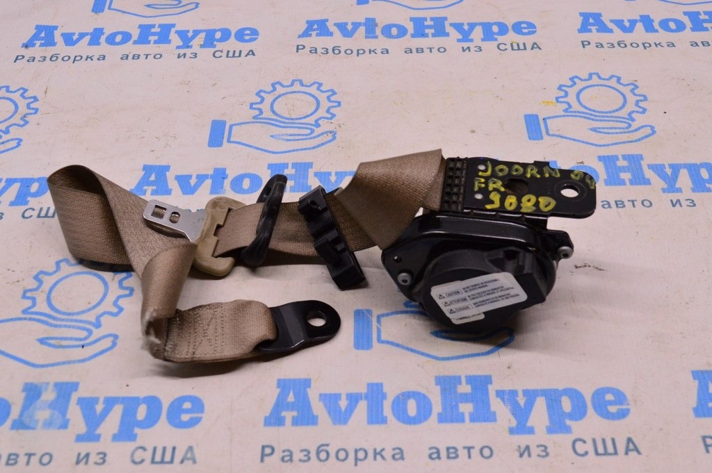 Пассажирский ремень безопасности Dodge Journey 11- беж