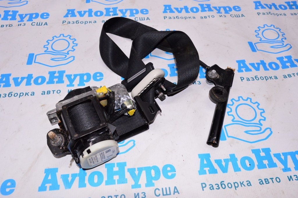 Пассажирский ремень безопасности Ford Edge 16- черн (04) топляк — фото 2
