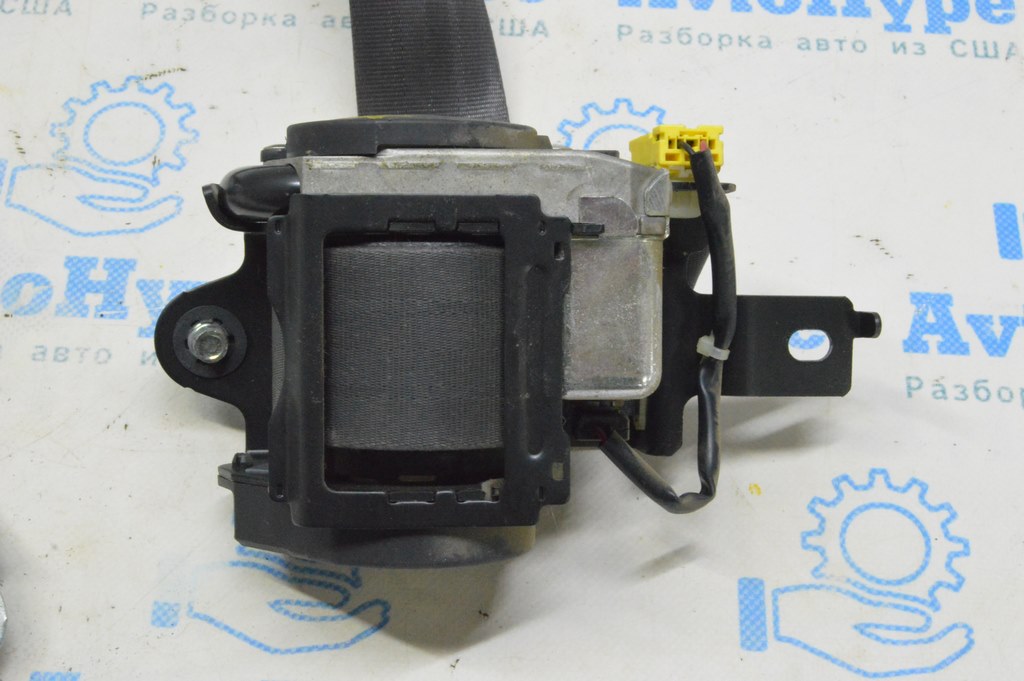 Пассажирский ремень безопасности Honda CRV 07-09 черн — фото 3