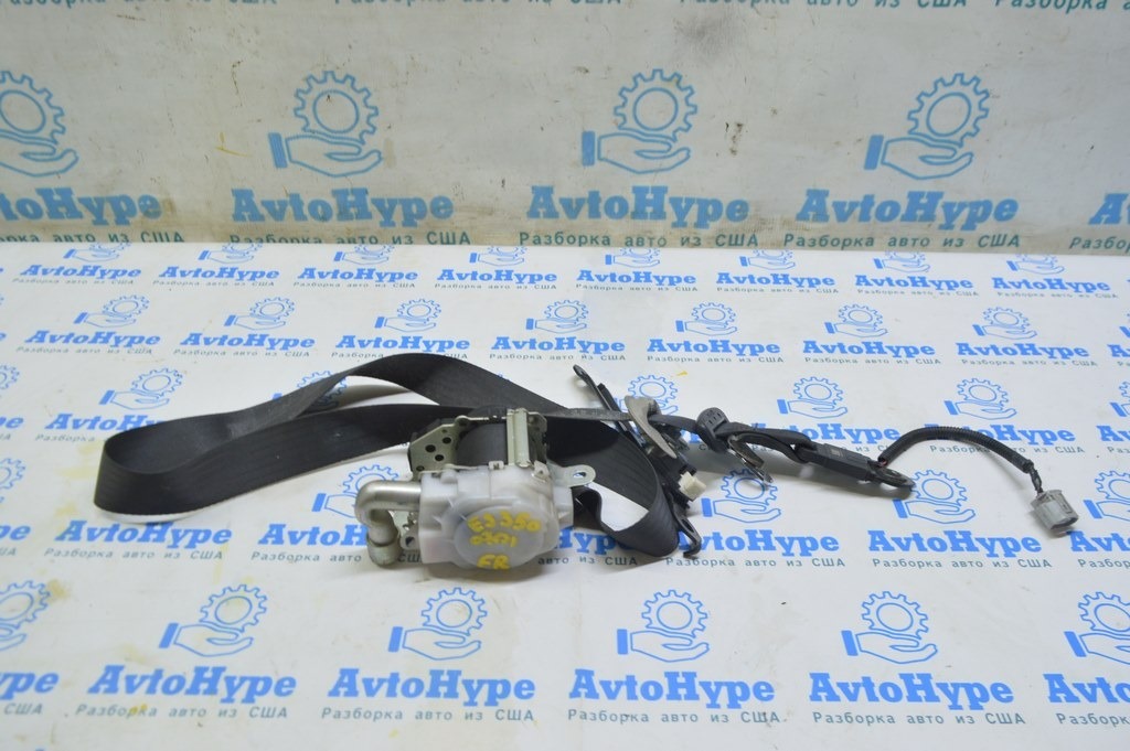Пассажирский ремень безопасности Lexus ES350 07-12 черный