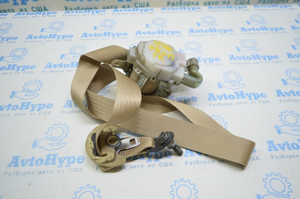Пассажирский ремень безопасности Lexus IS250/IS300/IS350 06-13 беж 73210-53150