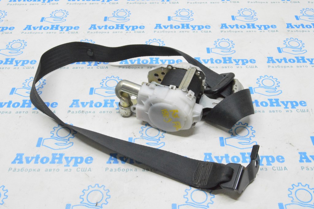 Пассажирский ремень безопасности Lexus RX350 RX450h 10-15 черн