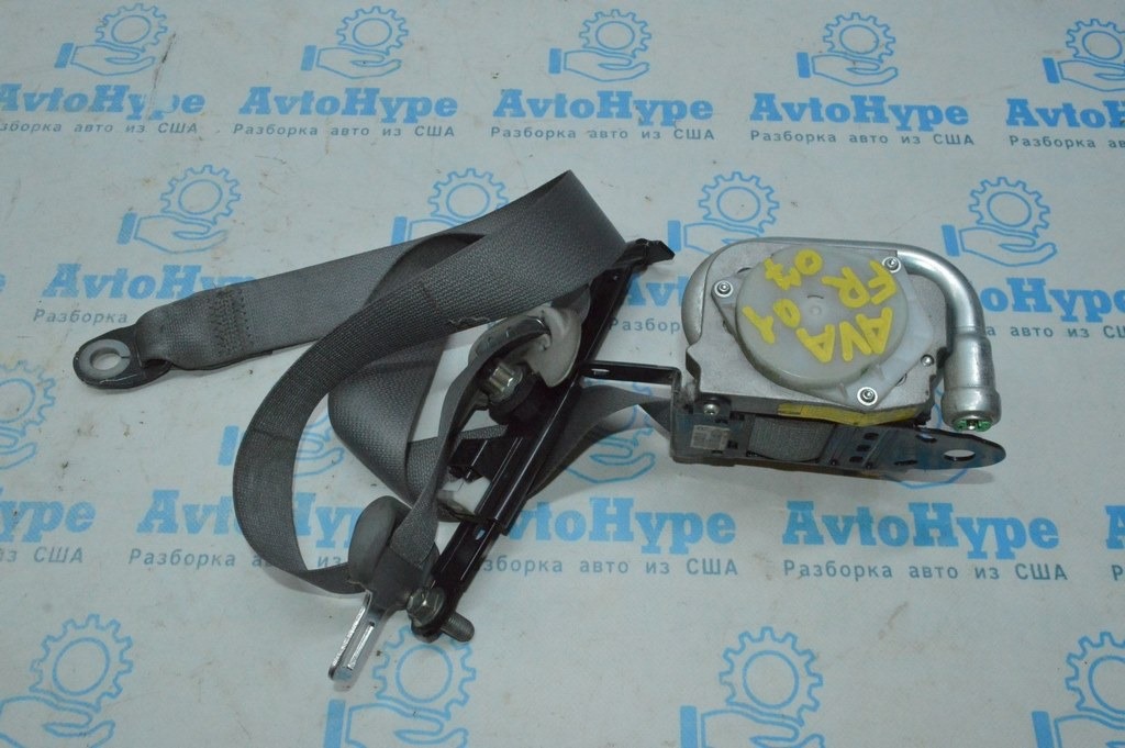 Пассажирский ремень безопасности Toyota Avalon 05-12 серый