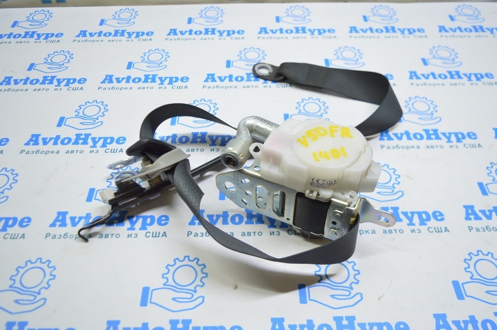 Пассажирский ремень безопасности Toyota Camry v50 12-14 usa\euro черн