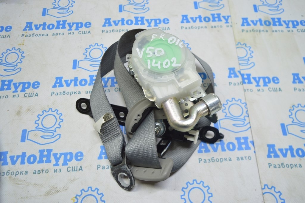 Пассажирский ремень безопасности Toyota Camry v50 12-14 usa\euro серый
