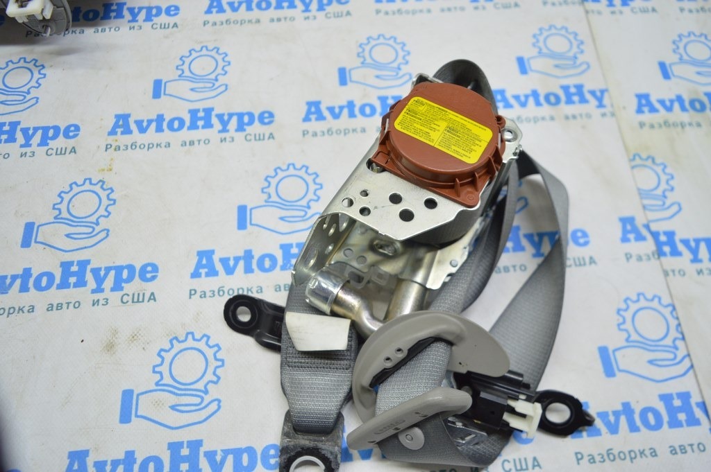 Пассажирский ремень безопасности Toyota Camry v50 12-14 usa\euro серый — фото 3