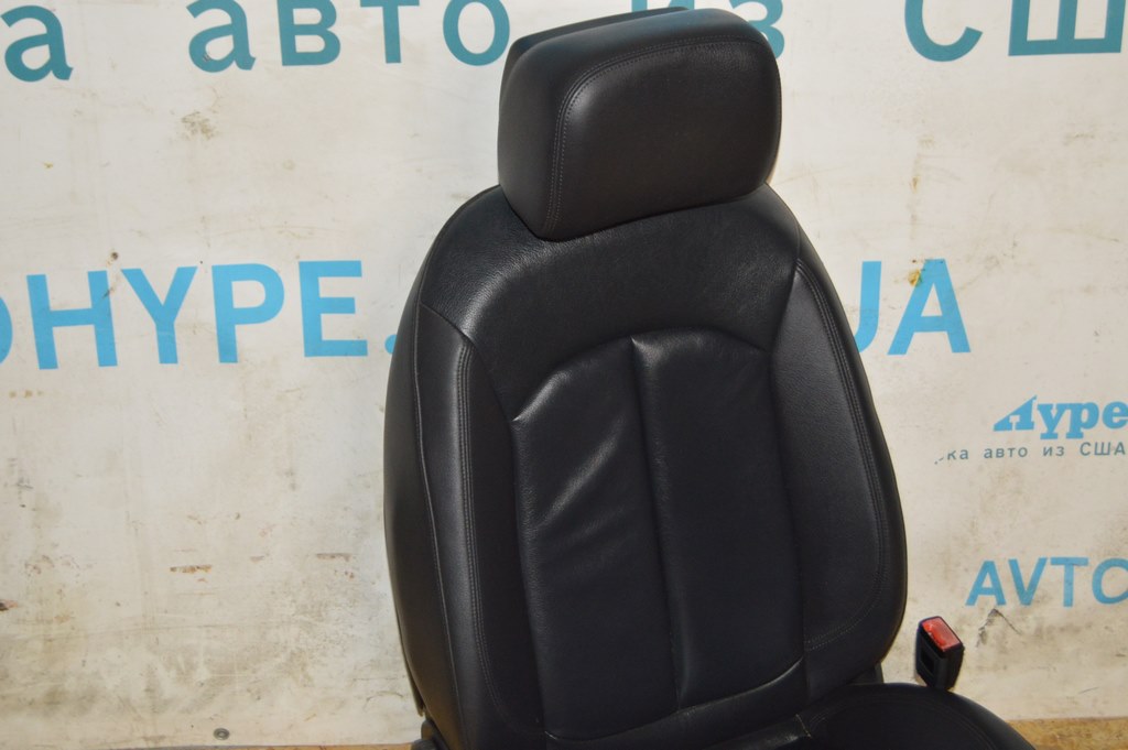 Пассажирское сидение Audi A3 8V 15-20 кожа черн, механическое (02) — фото 2