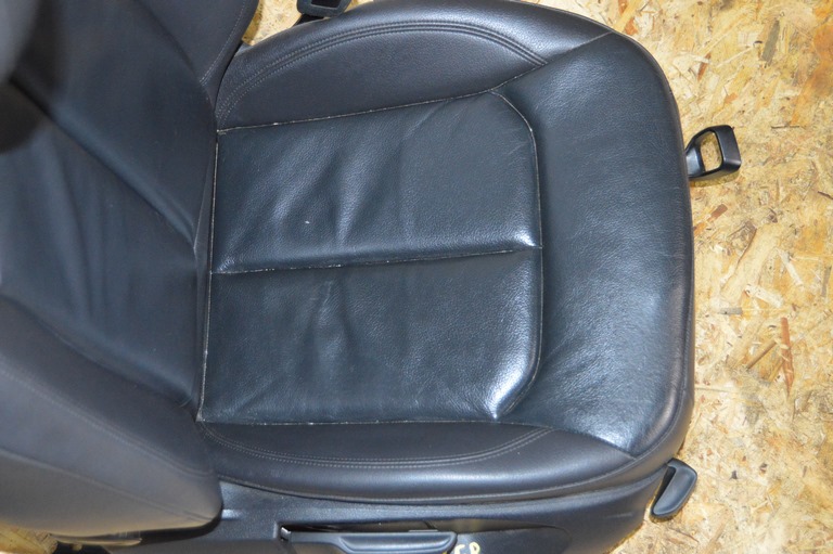 Пассажирское сидение Audi A3 8V 15-20 кожа черн, механическое (02) — фото 4