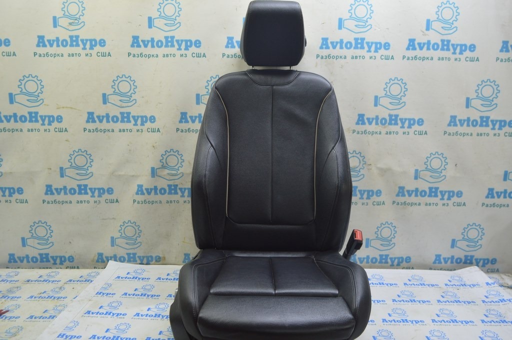 Пассажирское сидение BMW 3 F30 12-18 без airbag, электро, кожа черн, Sport (02)