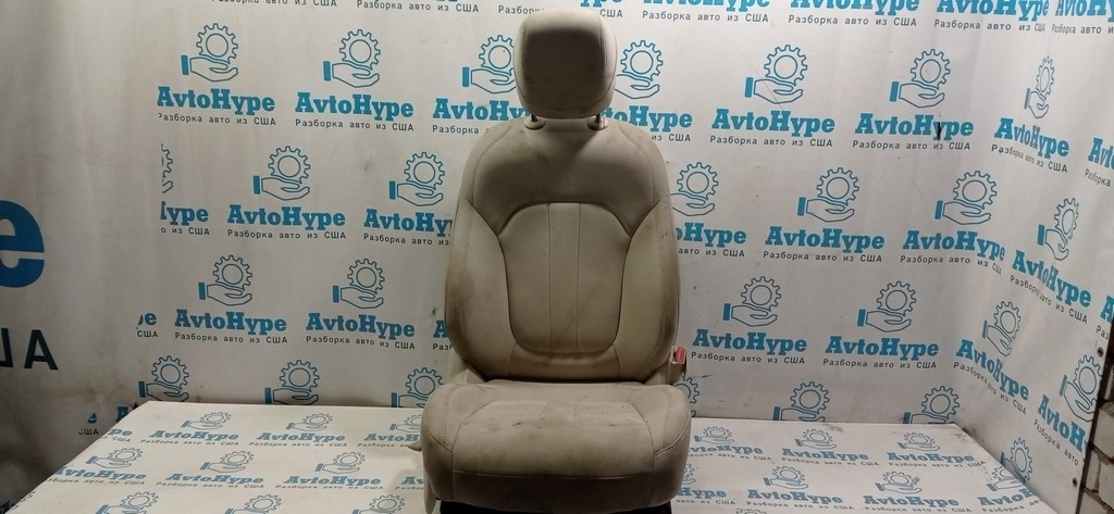 Пассажирское сидение Chrysler 200 15-17 Тряпка серая без airbag