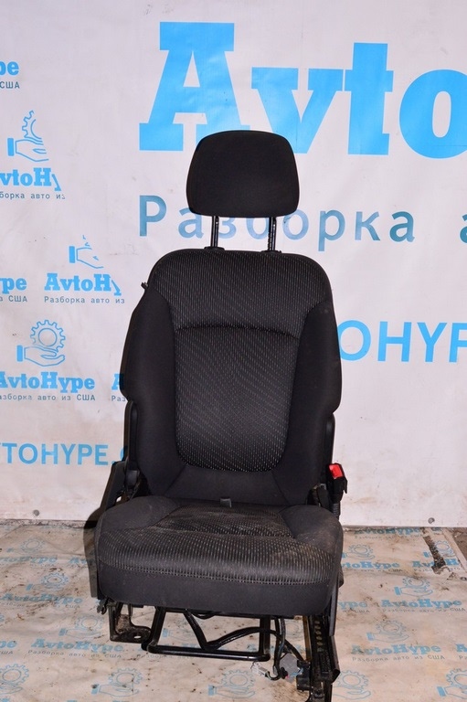 Пассажирское сидение Dodge Journey 11- черный тряпка (03)