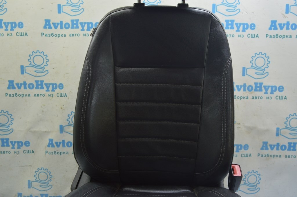 Пассажирское сидение Ford C-max MK2 13- кожа черн (03) — фото 4