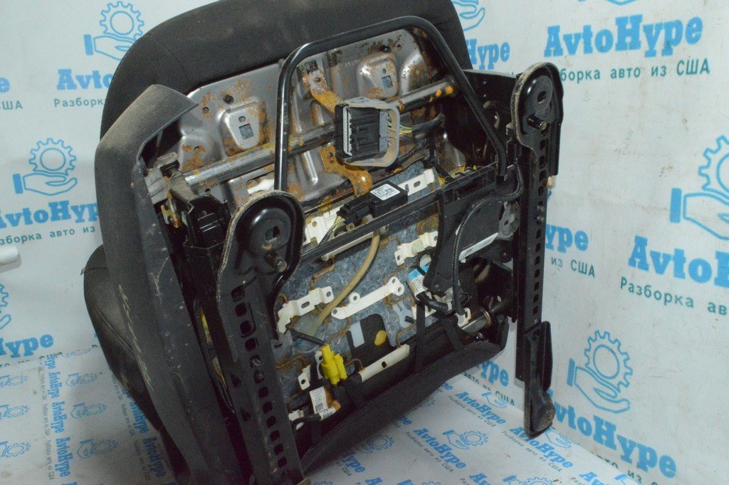 Пассажирское сидение Ford Focus mk3 11-14 черн тряпка (07) топляк — фото 4