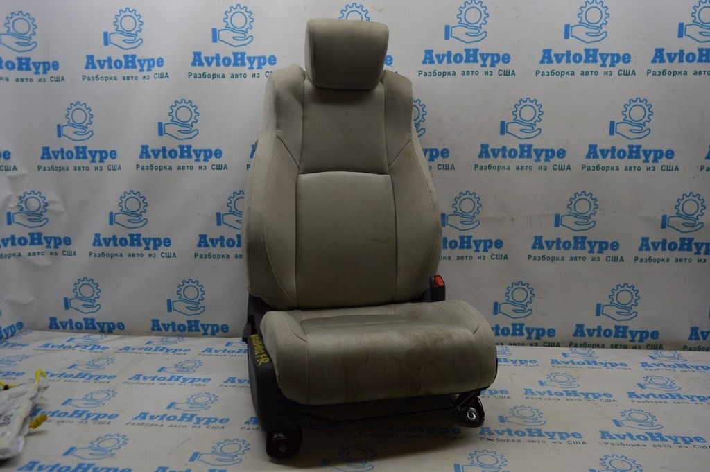 Пассажирское сидение Honda Accord 18- тряпка серое (02)