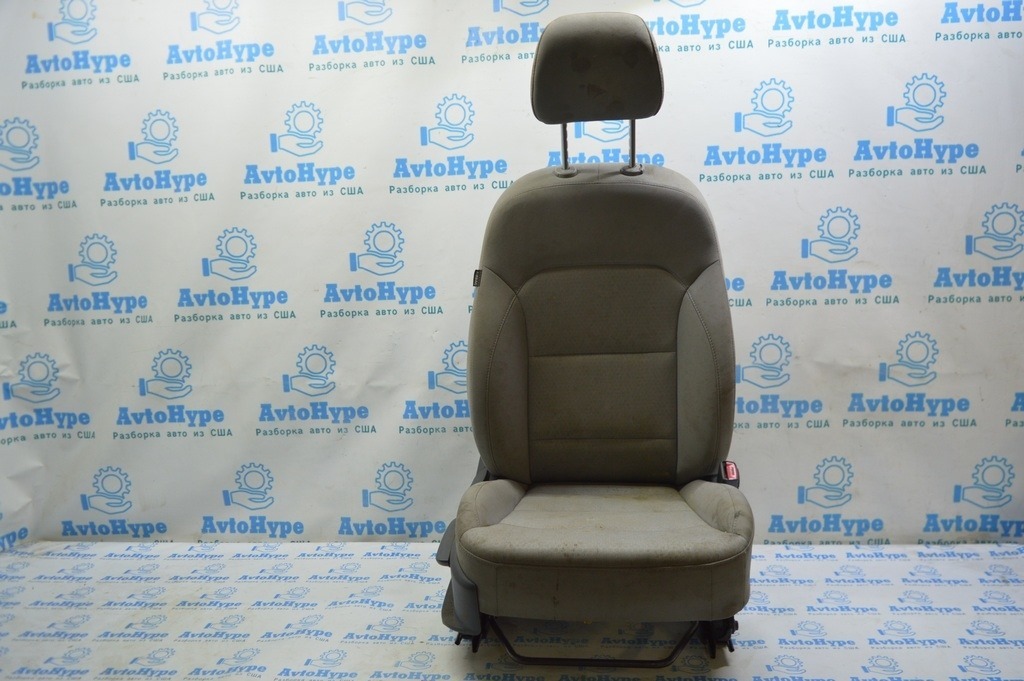 Пассажирское сидение Hyundai Elantra AD 17- без airbag, механич тряпка серая под химчистк (03)