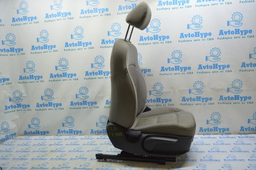 Пассажирское сидение Hyundai Elantra AD 17- без airbag, механич тряпка серая под химчистк (03) — фото 2