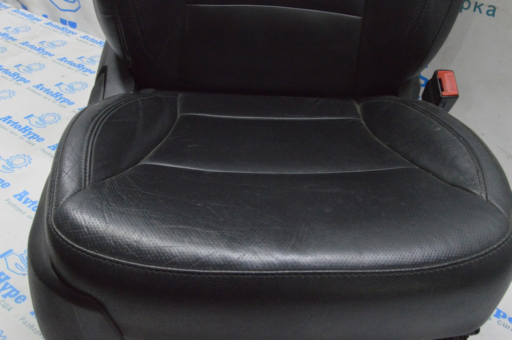 Пассажирское сидение Hyundai Sonata 11-15 без airbag, механич, кожа черн, подогрев (02) — фото 3