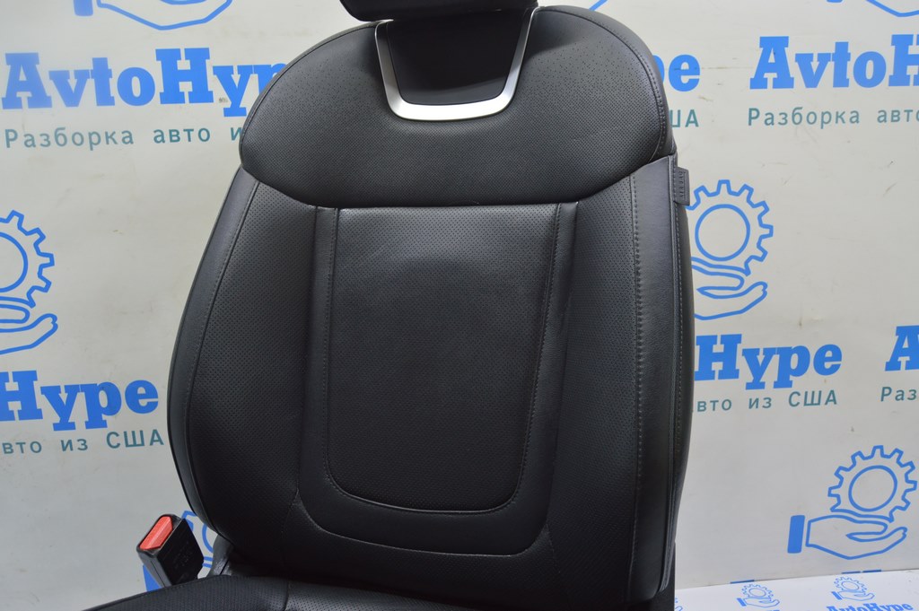 Пассажирское сидение Hyundai Tucson 22- кожа черн, электро, правый руль (01) левое — фото 3