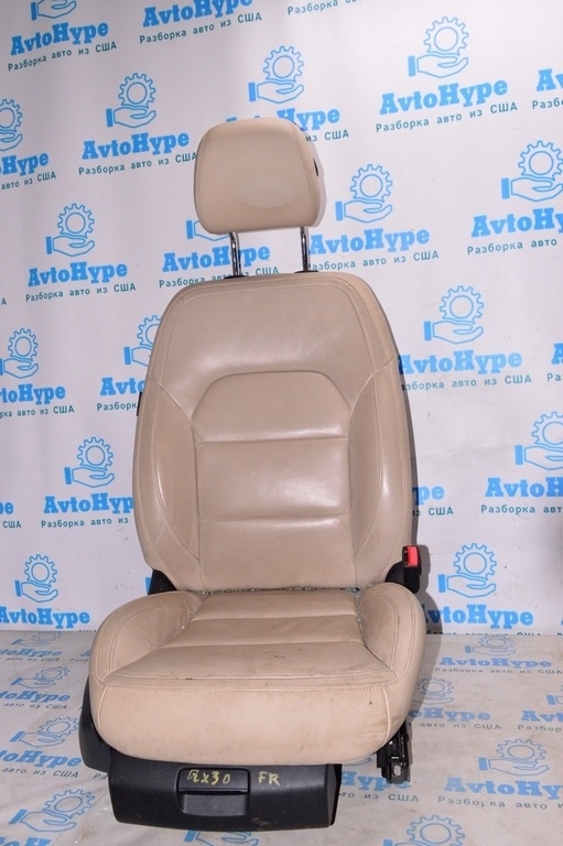 Пассажирское сидение Infiniti QX30 17- с airbag, электро, кожа беж (02)