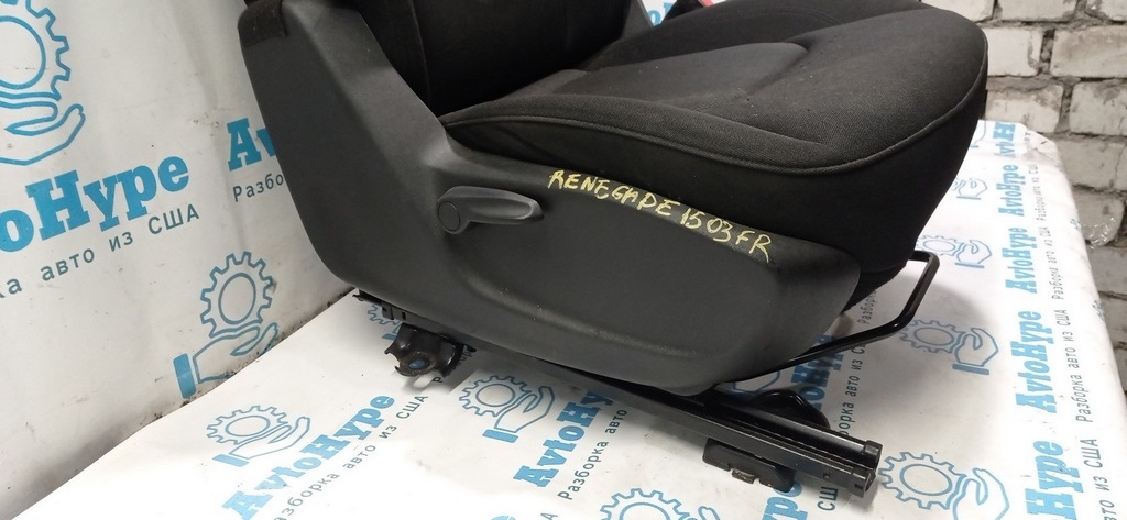 Пассажирское сидение Jeep Renegade 15- черн тряпка — фото 3