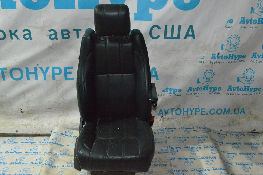 Пассажирское сидение Land Rover Range Rover L405 13-17 кожа черн, подогрев, вентиляция (01)