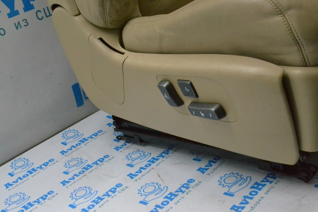 Пассажирское сидение Lexus LS460 LS600h 07-12 беж кожа (01) с AIRBAG — фото 3