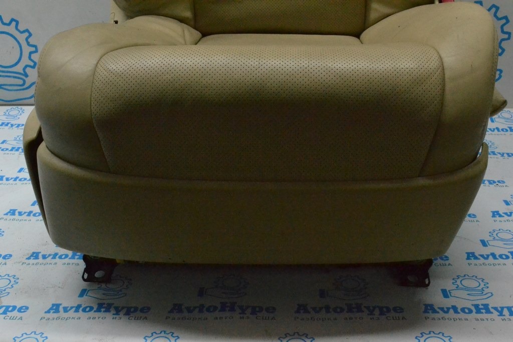 Пассажирское сидение Lexus LS460 LS600h 07-12 беж кожа (01) с AIRBAG — фото 2
