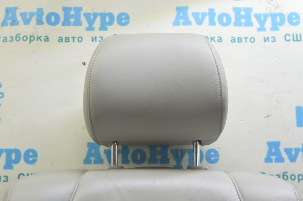 Пассажирское сидение Lexus RX300 RX330 RX350 RX400h 04-09 без airbag, кожа серое (02) — фото 4