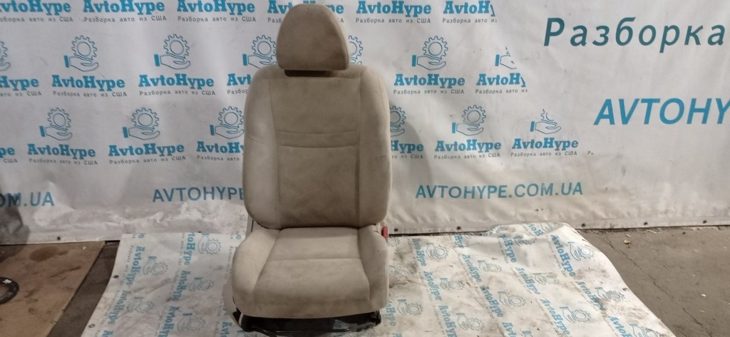 Пассажирское сидение Nissan Rogue 14- тряпка беж механика