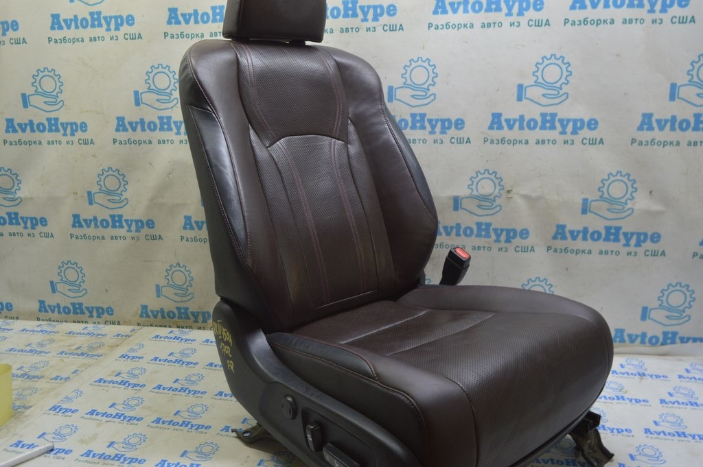 Пассажирское сидение (прав) Lexus RX350 RX450h 16-22 без airbag,кожа коричн,электро, вент (02)