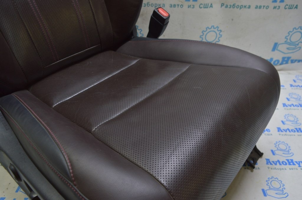Пассажирское сидение (прав) Lexus RX350 RX450h 16-22 без airbag,кожа коричн,электро, вент (02) — фото 2