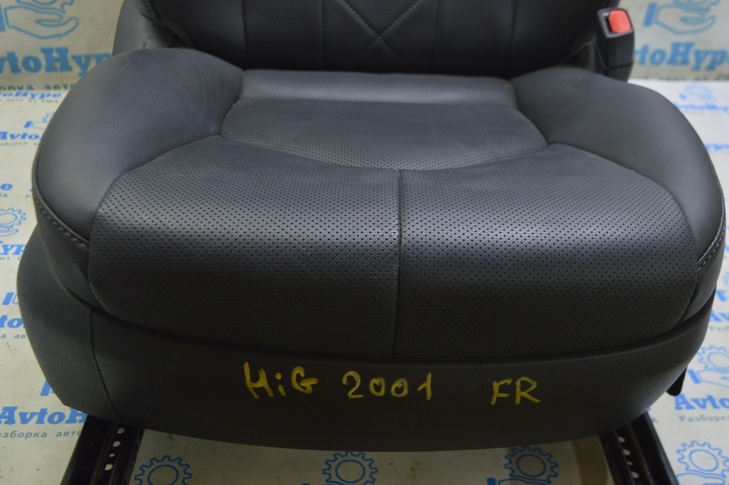 Пассажирское сидение Toyota Highlander 20-22 Platinum,электро,подогрев,вентил,кожа черн (01) — фото 2