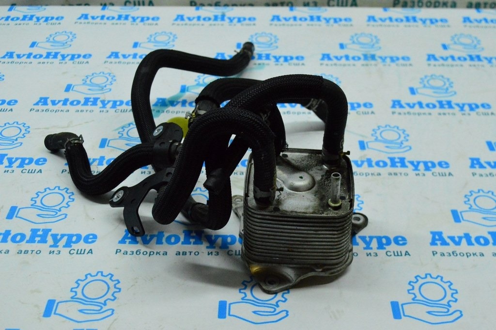 Патрубки охлаждения акпп на теплообменнике Infiniti QX50 19- (01)