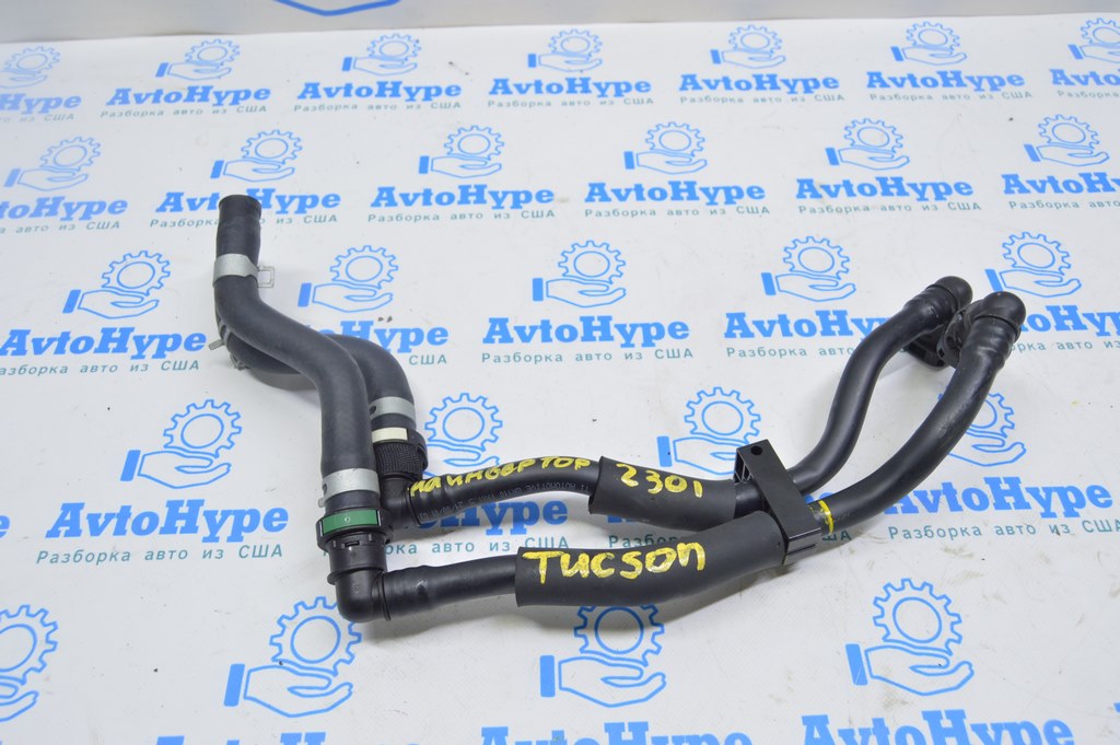 Патрубки охлаждения двойной Hyundai Tucson 22- 1.6T PHEV на инвертор